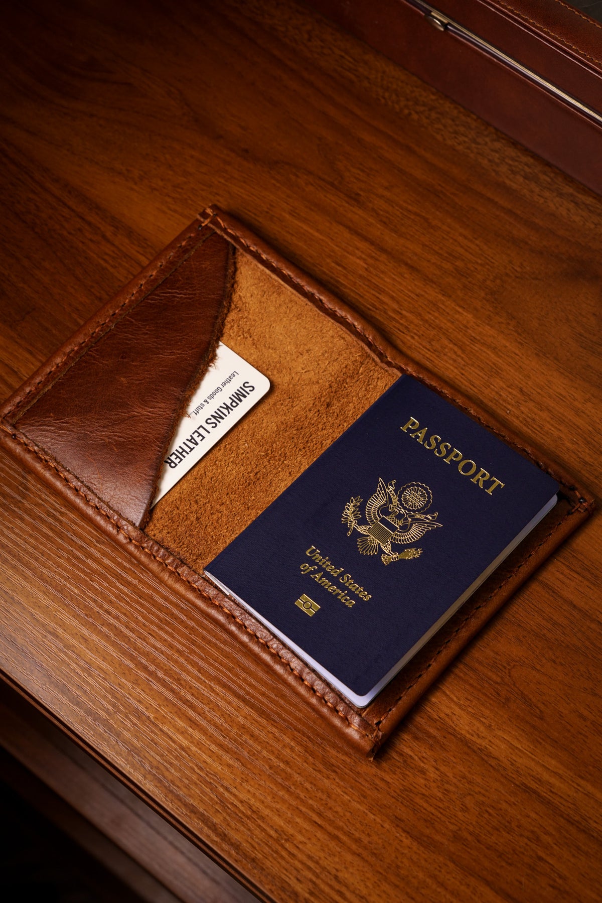 Leather Passport Holder