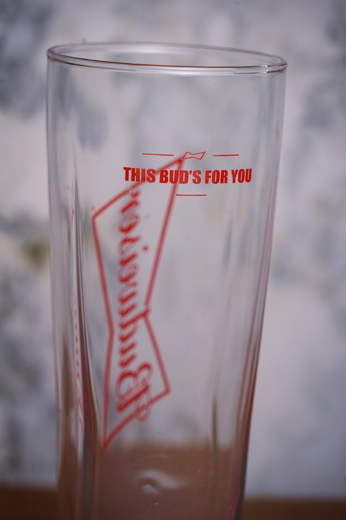 Vintage Budweiser "Bowtie" Glasses (Set of 4)