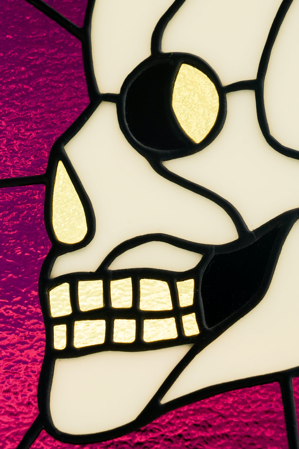 "Skull" Stained Glass