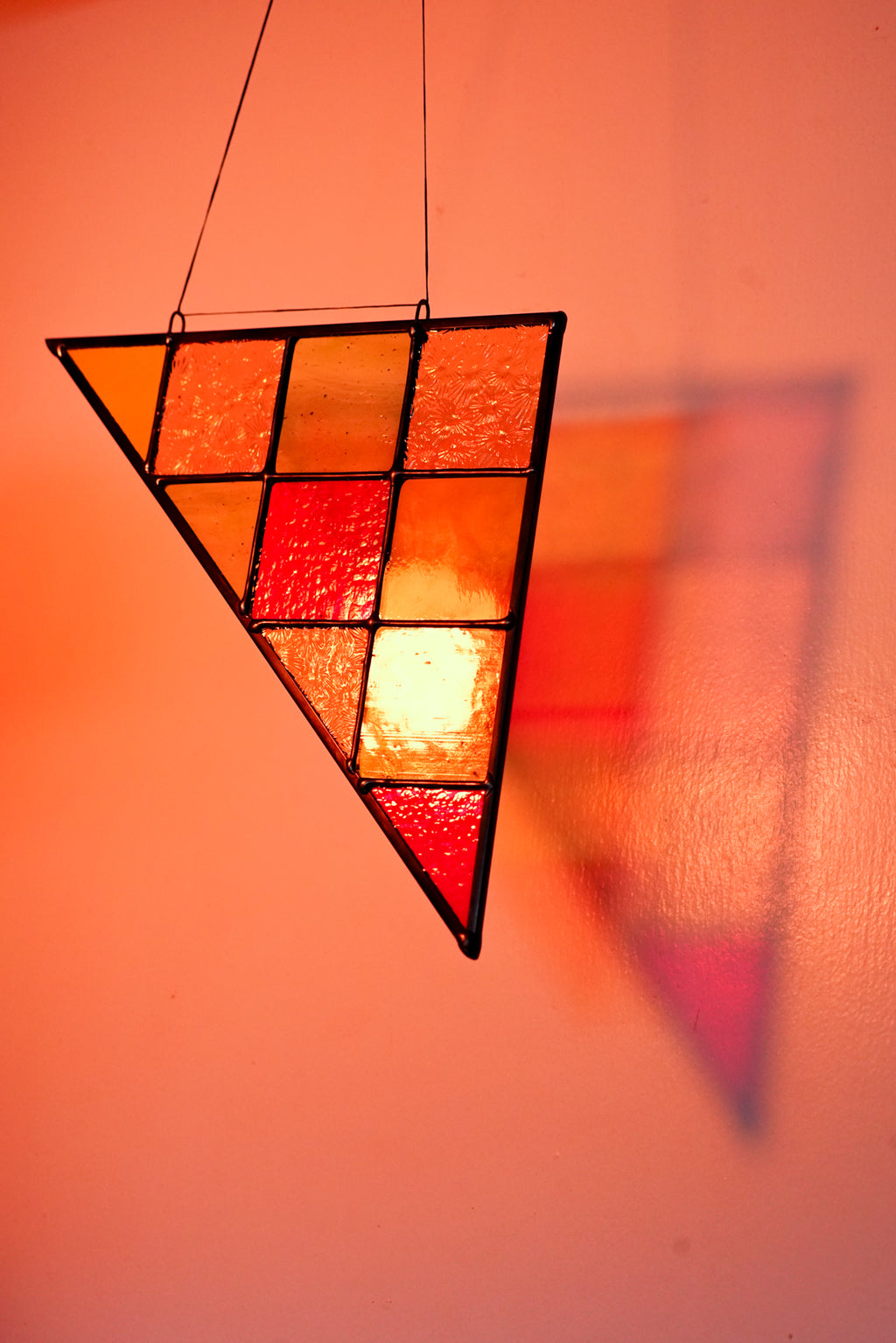 2 Piece Corner Pane Set - Stained Glass