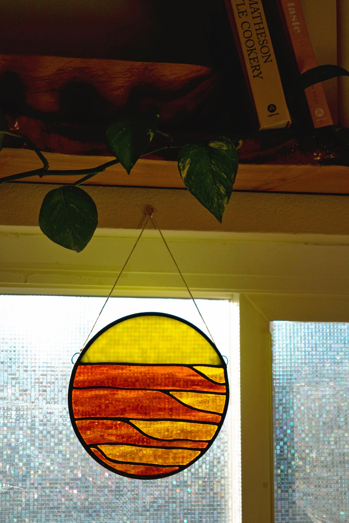 "Murky Waters" Stained Glass