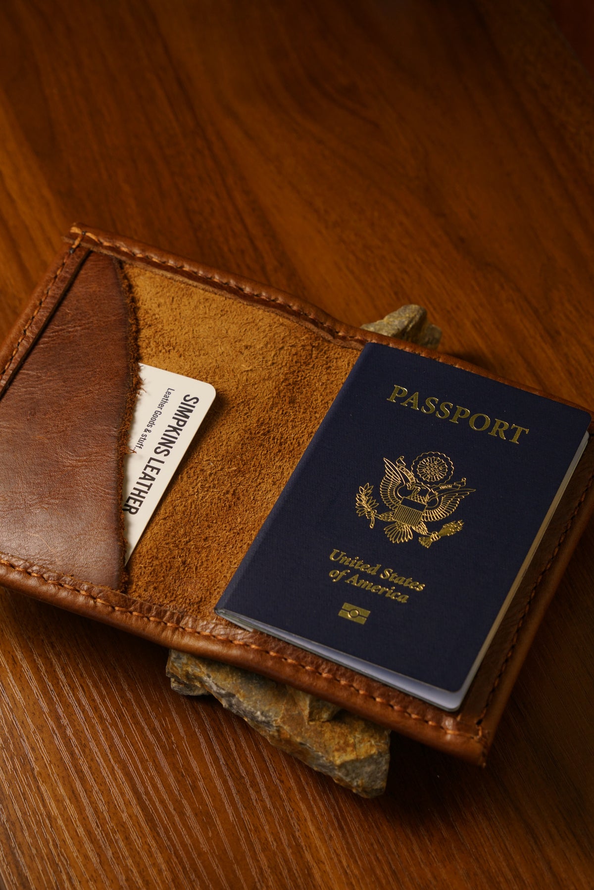 Leather Passport Holder